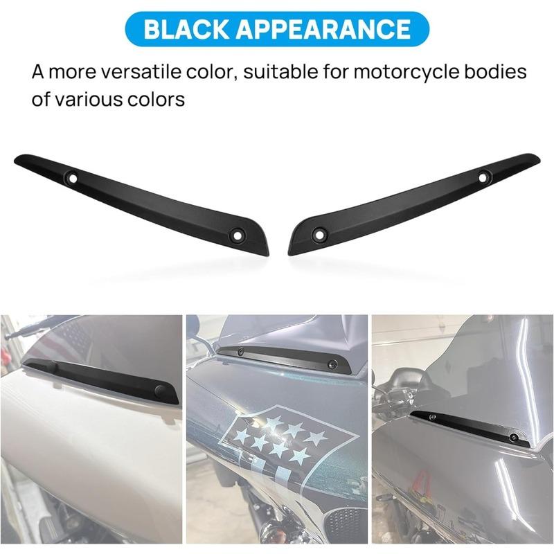 Motorcycle Windshield Trim Windshield Side Trim for Harley Road Glide Ultra FLTRU FLTRX Special FLTRXS 2015-