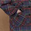 Maxza Multi Check Half Handmade Coat Cc10hc307on