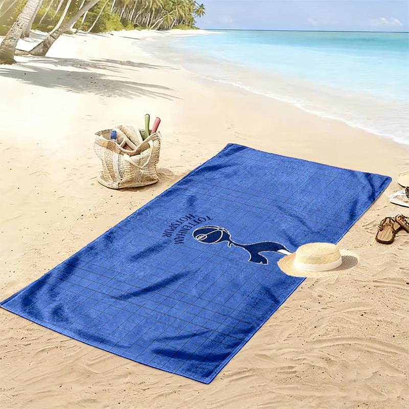 TOTTENHAM Print Beach Towel, Large Soft Quick Dry Towel for Beach Camping Swimming