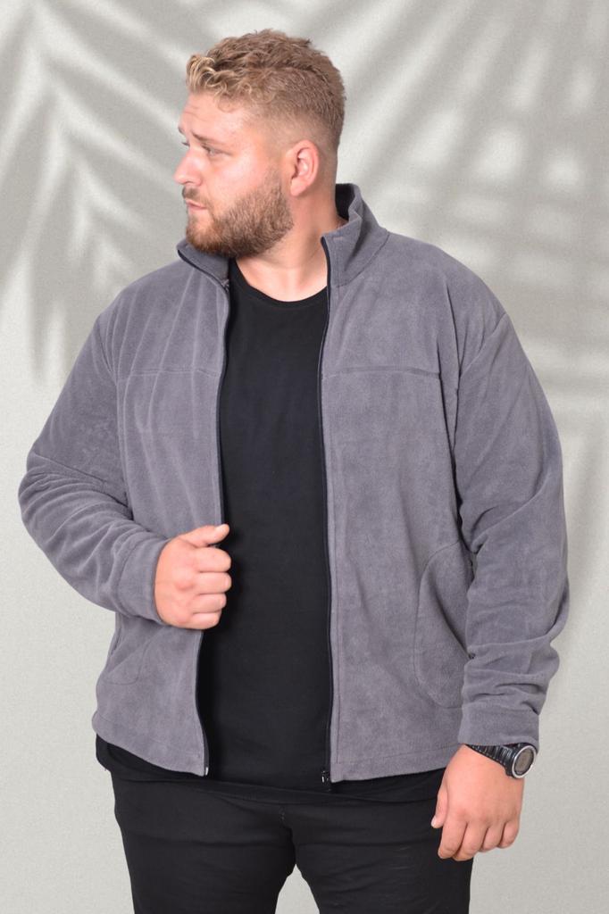 Men's Plus Size Plus Size Coat Plus Size Winter Fleece Coat