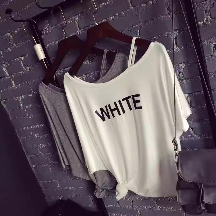 

Женская футболка из модала с открытыми плечами, открытой спиной, асимметричным подолом и короткими рукавами L