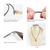 20pcs Chain Clasp Included Necklace String Rope DIY Necklace Rope  For Jewelry Making