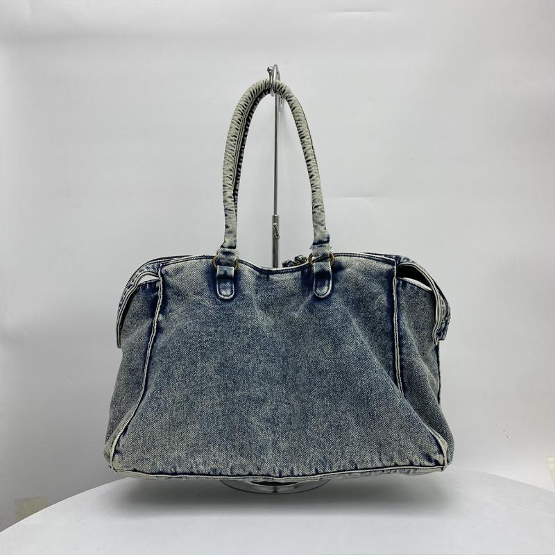 Women's Handbags Large Capacity Canvas Tote Bag  Fashion Shoulder Motorcycle Bag Printed Tote Bag