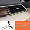 For Toyota Camry XV70 2018-2022 2023 Stainless steel Car Interior Accessories Auto Side Air Condition Vent Outlet Cover Trims