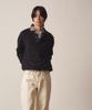 Easy O 3 Buttons Collar Knit_Black