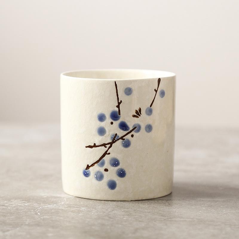 Japanese Ceramic Sake Pot Cups Set Household Restaurant Creative Hand-painted Wine Pot Bar Wine Set Flagon Gift 2025 New