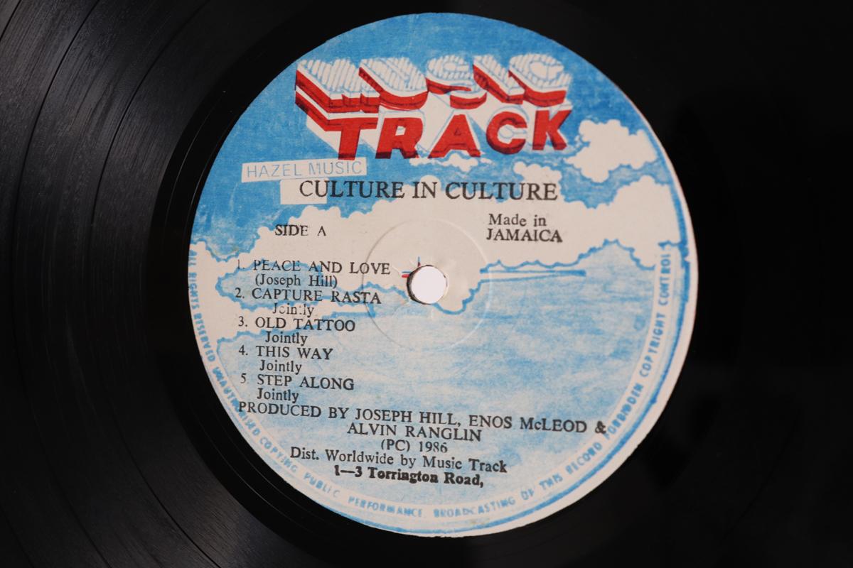 

LP Record CULTURE Culture In Culture TRACKLP1001 Music Track 1986 UK Reggae Ska Dub Used