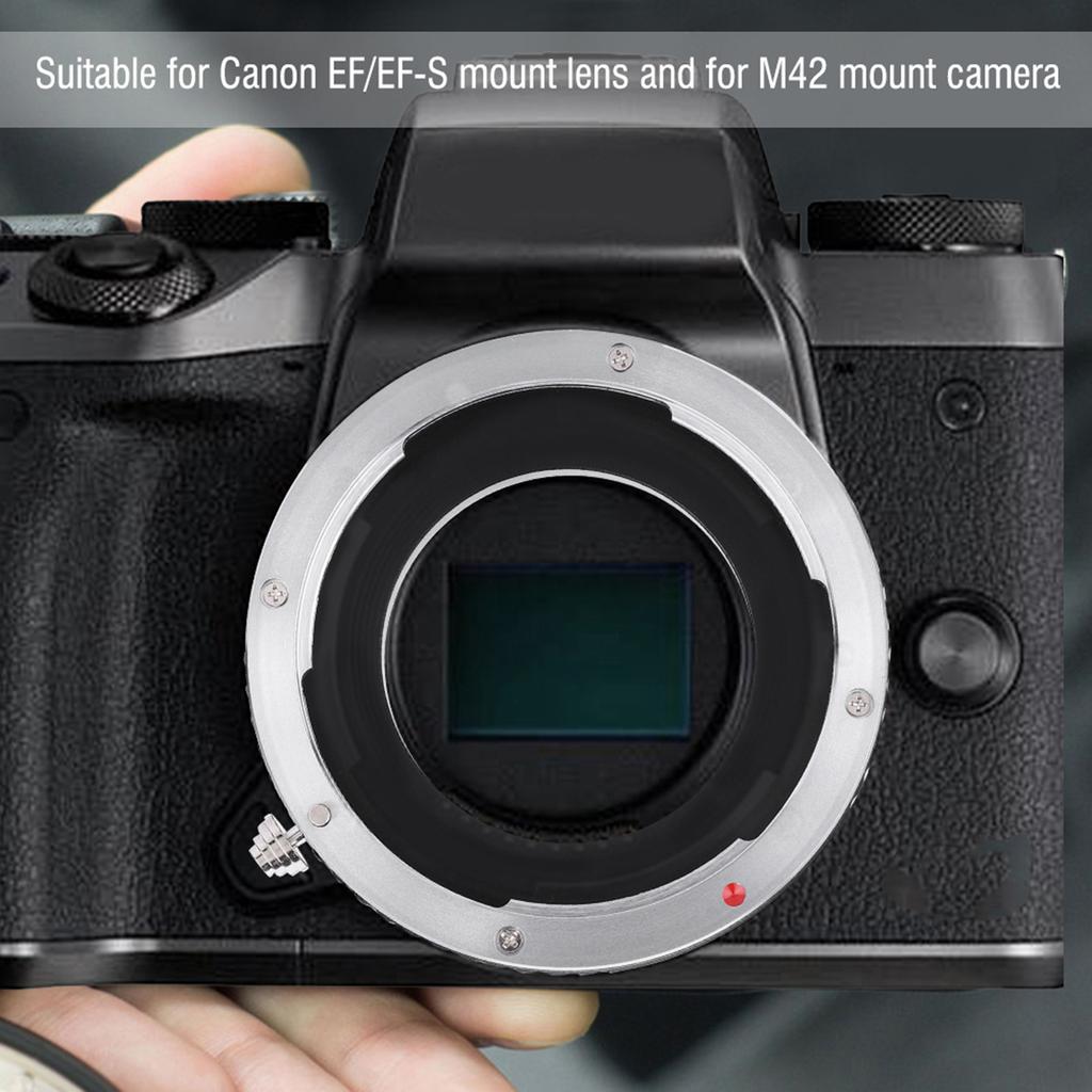EOS M42 Lens Adapter Ring for Canon Ef EF S Mount Lens for M42 Mount Camera