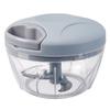Multifunctional Kitchen Vegetable Cutter & Baby Food Processor with Manual Meat Grinder and Garlic Press.