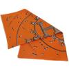 HERMES   scarf Orange silk Women