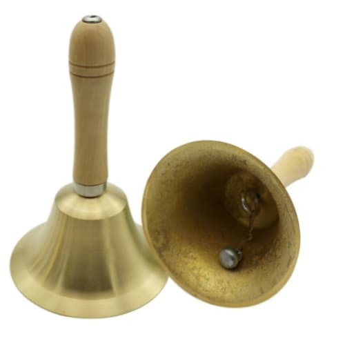 Farigrut Big Win! Handbell Rotobell Gold/Raffle Winner (95mm Diameter)