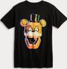 New Horror Game FNAF At Freddys Peripherals Print TShirt Men Women Cotton Crewneck Summer New Tee Oversize Harajuku Fashion Top