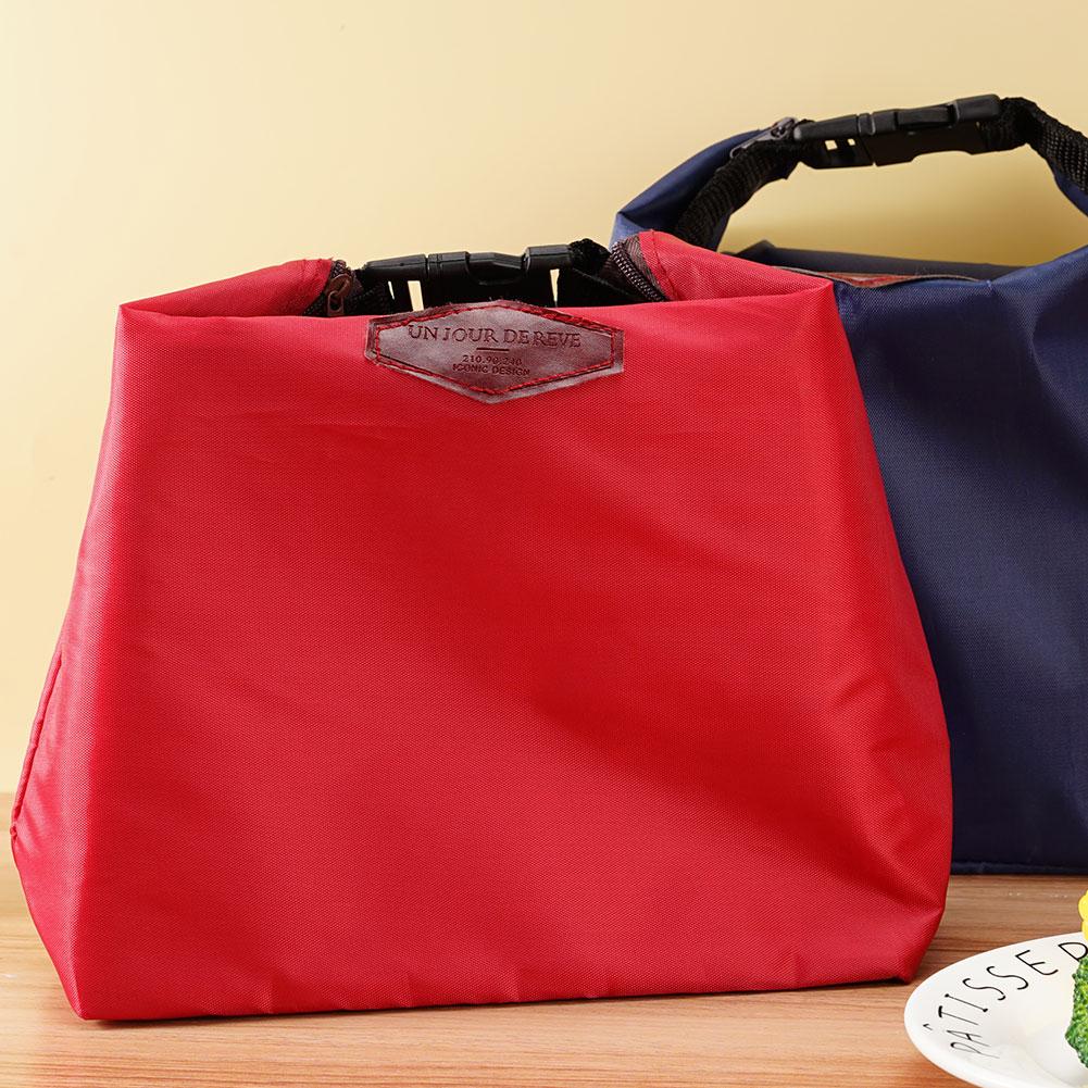 Tragbare, wärmeisolierte Kühltasche für das Mittagessen im Freien, Aufbewahrungstasche für das Mittagessen, Thermo-Organizer, Tragetasche für das Picknick in der Schule