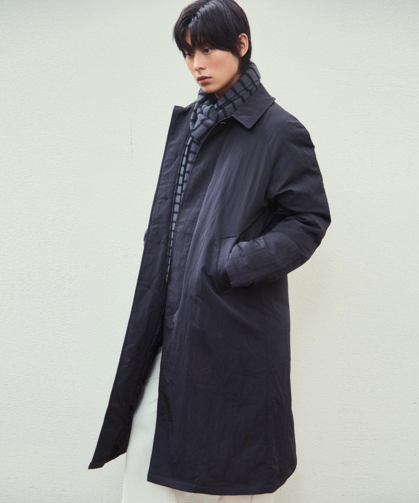 Wednesday Oasis [Atelier Edition] Mac Trench Padded Coat_Black(Wc25-Ot04)