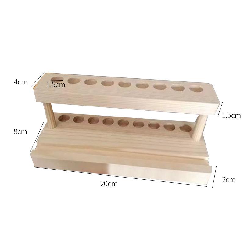 Wooden Pen Holder Signature Pen Storage Box Pen Holder Multifunctional All-in-one Mobile Phone Holder Office Desktop Box