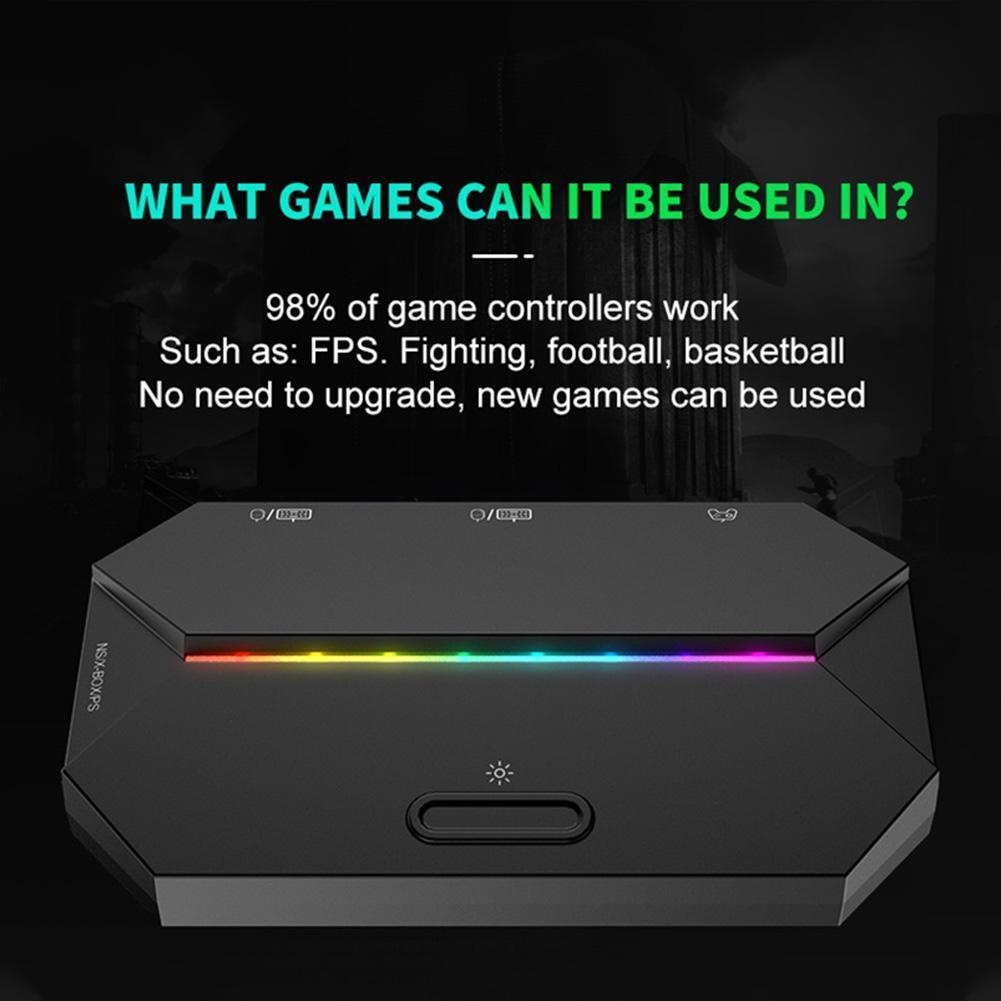 

G6L Gaming Keyboard Mouse Converter Portable Wired Mobile Controller Adapter for Nintend Switch Xbox OnePS3 PS4Game Console spain