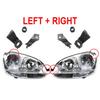 Headlight Repair Bracket Headlamp Hardware Kit for Golf MK5 Left/Right Side Replace 1K0998226 1K0998225