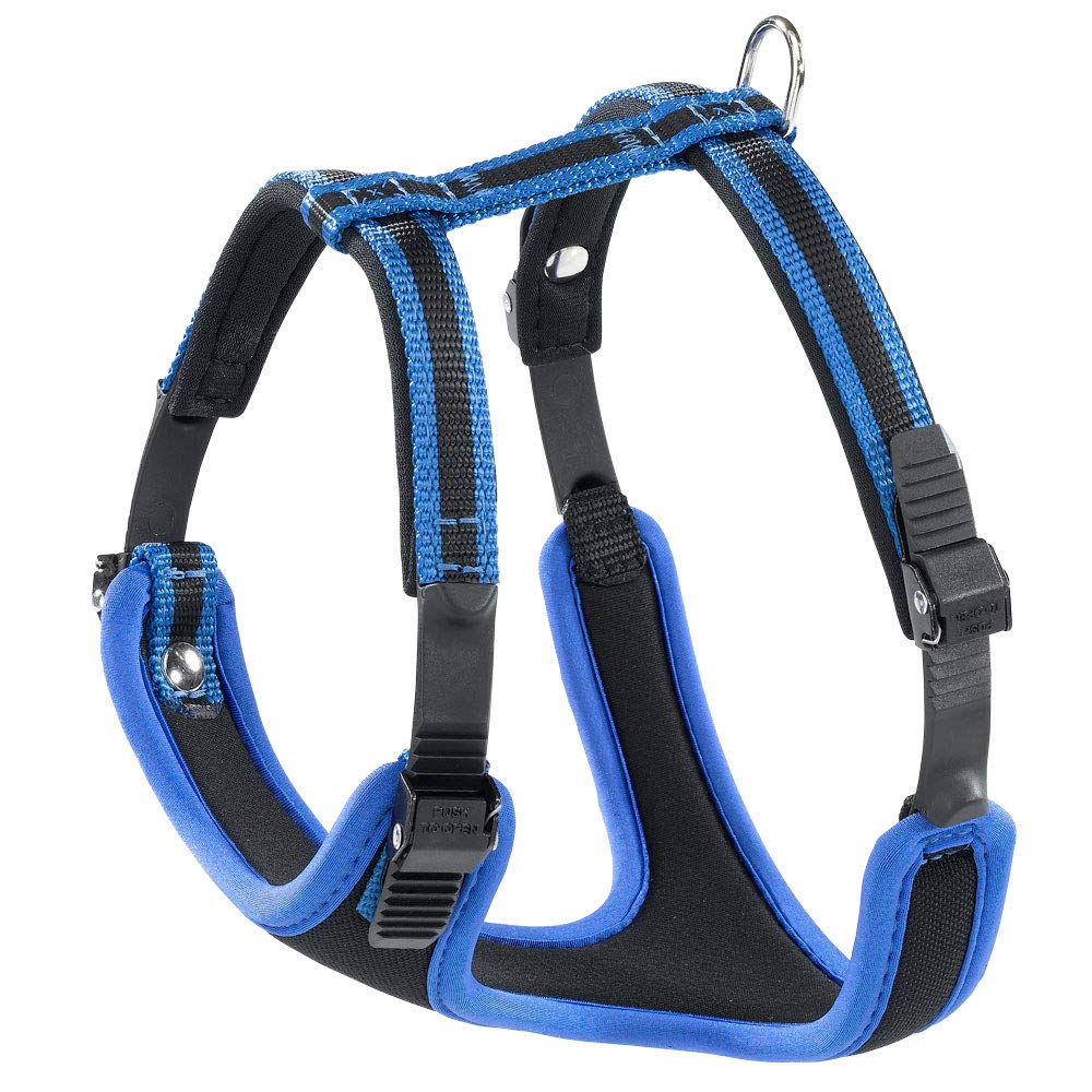 Шлейка Ferplast ErgoComfort, Синяя, для средних и крупных собак