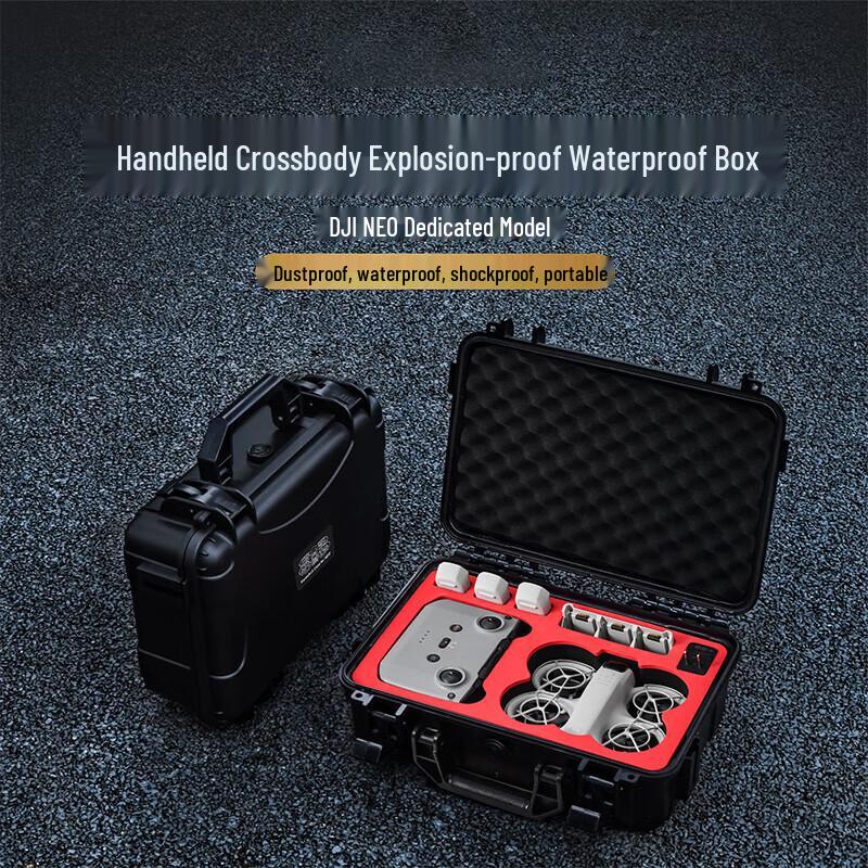 DJI NEO Drone Hard Shell Waterproof Carrying Case
