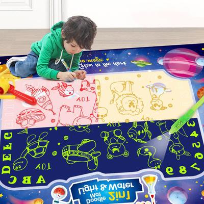 Kinder Spielzeug Magie Wasser Leinwand Farbe Schreiben Decke Graffiti Matte 100*80CM Malerei Matte