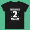 I Survived 2 Years Of Marriage Couples Celebrating 2nd Wedding Anniversary Gift Womens Tee T Shirt Mens Tops Unisex Top