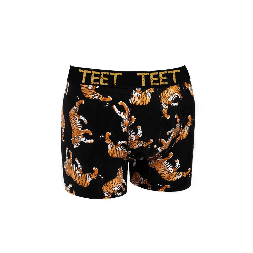 Herren Boxershorts Premium 4er Set Baumwolle Lycra Gemustert Full Fit Neujahrsgeschenk