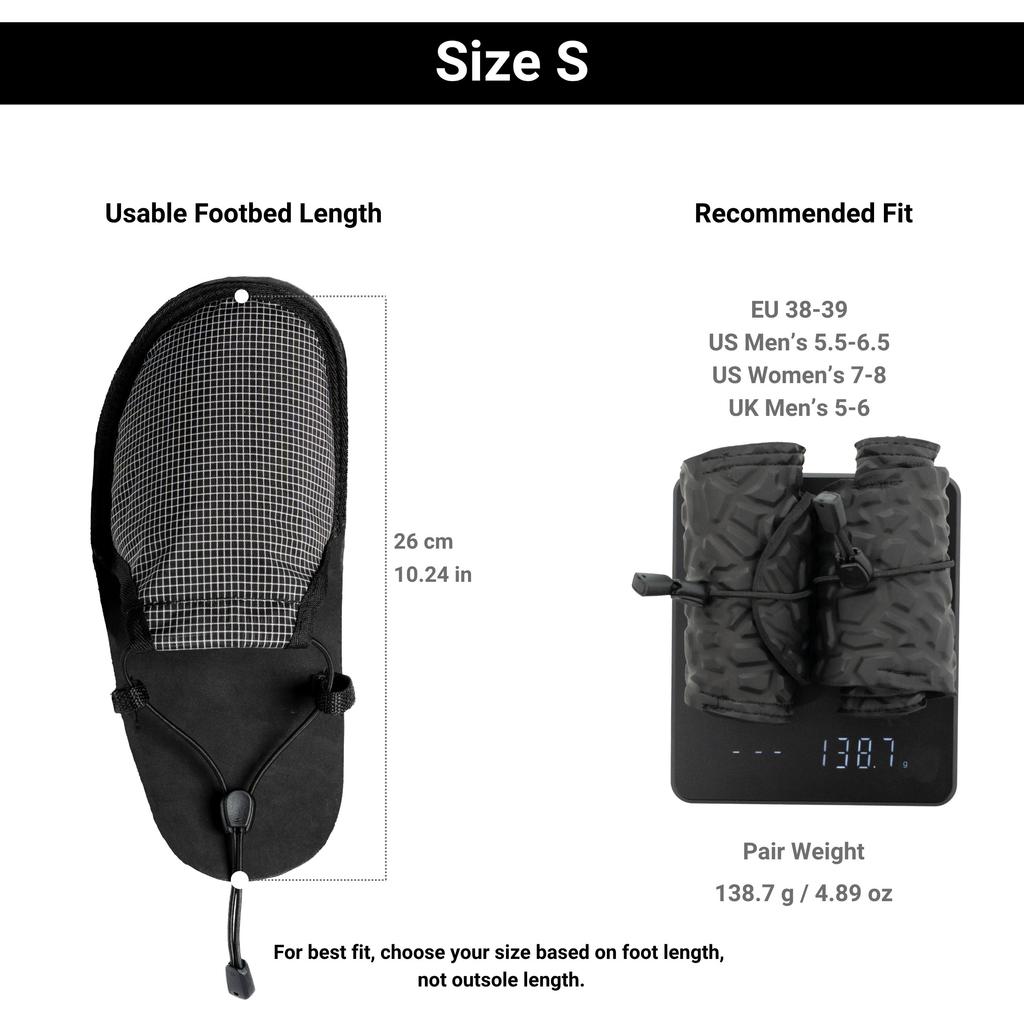 [HODRGEAR] Camp Shoes Ultralight Rollable Footwear Breathable Dyneema® Grid Upper Sole Packable Quick-Dry Short Camp Movement