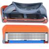 16pcs/Pack Men Razor Blades 5 Layers Stainless Steel Replace Razor Blade