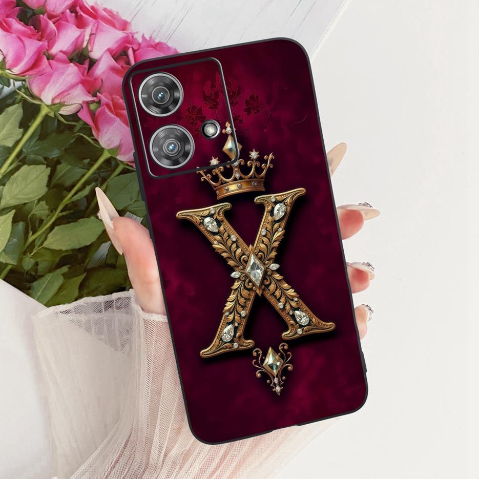 

For Motorola Edge 40 Neo Case XT2307-1 Cute Letters Cover Shockproof Silicone Case For Motorola Edge 40 Edge40 Neo 5G Soft Shell Motorola Edge 40