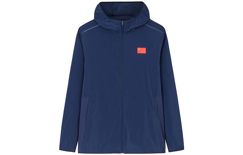 Men's Jacket Anta Champion All Weather Collection Jacket Men's Dark Navy Blue