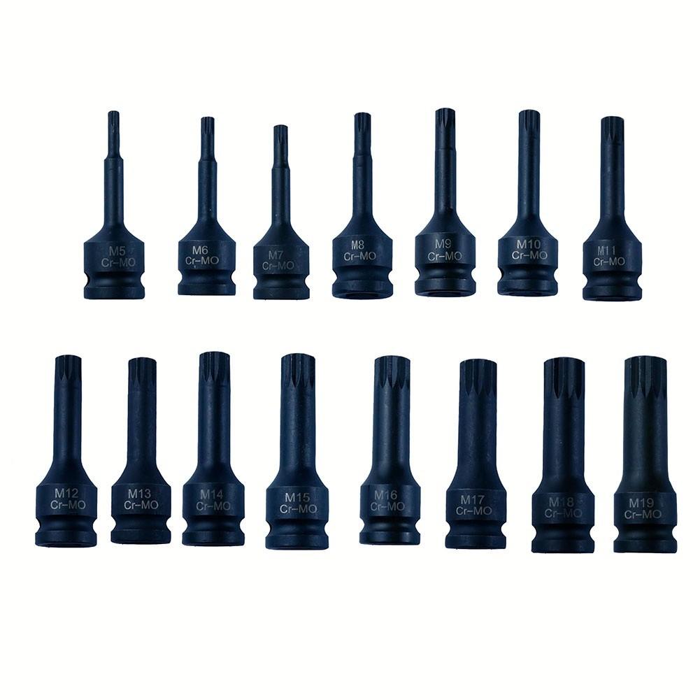 12 Point Socket Screwdriver Bit Wrench Socket Adapter Machine Repair Tool