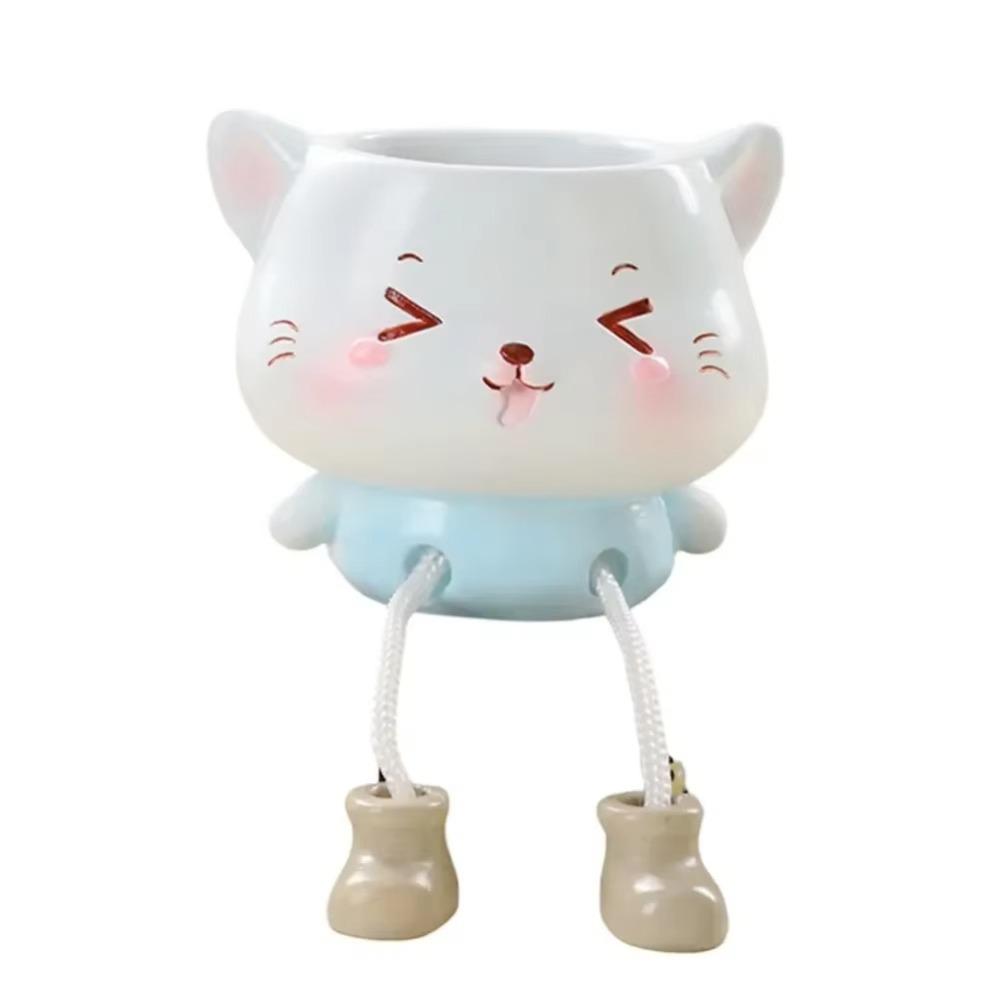 

Mini Succulent Flowerpot Cute Plants Pot Funny Planter Pot Home Office Desktop Style 2