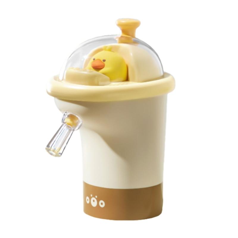 

Water Bottle Pump Rechargeable Cartoon Bottle Dispenser Automatic Water Dispenser ABS Texture for Drinking Water жёлтый