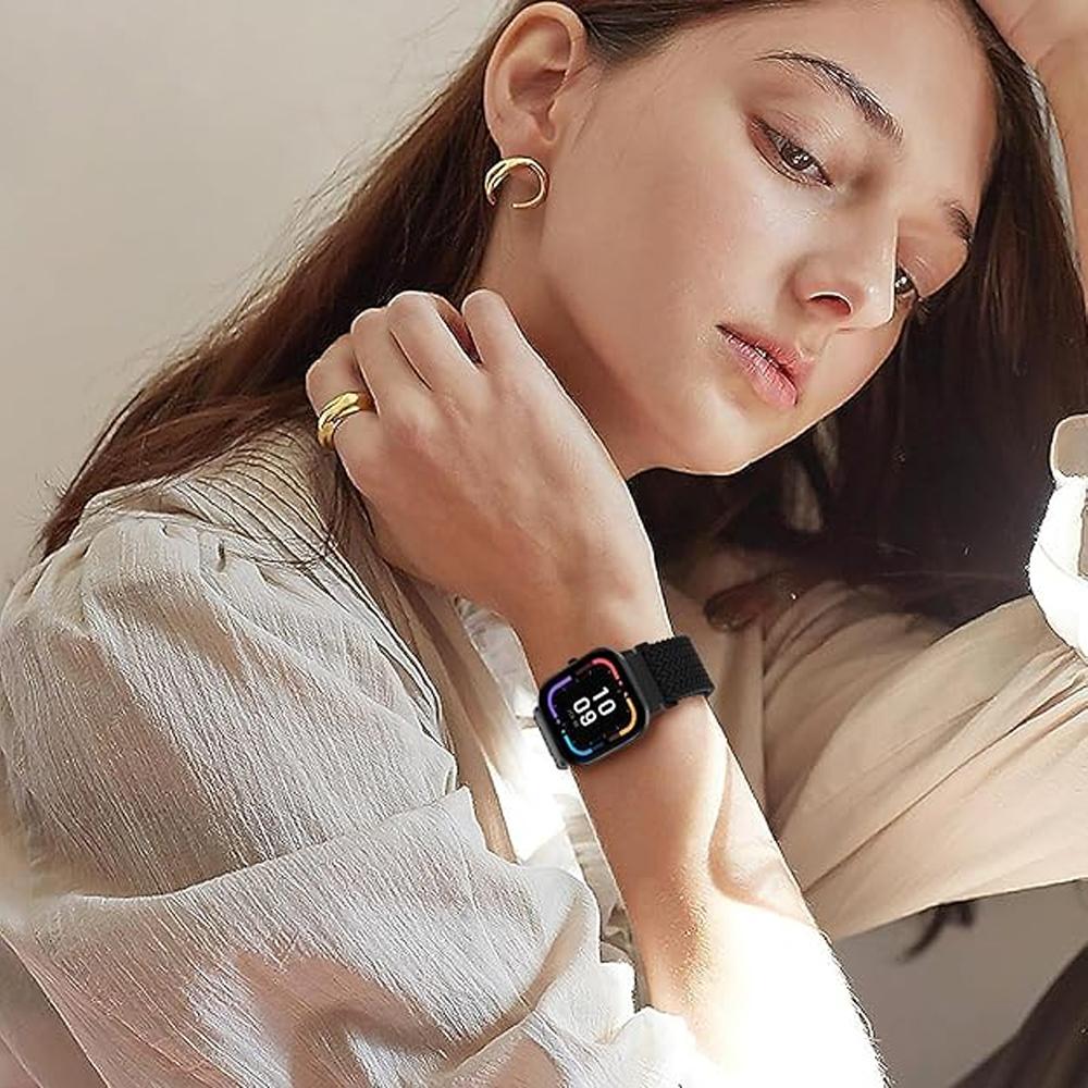 Strap for Amazfit bip 6 5 Watch Band Braided Magnetic Bracelet Correa amazfit GTR 3 4 Pro GTS 3 4 mini stratos balance 20mm 22mm
