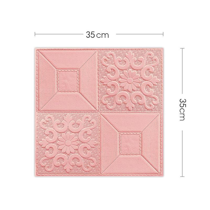 35*35cm 3D Stereo Wall Stickers Self-adhesive Ceiling Decorative Stickers Living Room Bedroom TV Background Waterproof Wallpaper