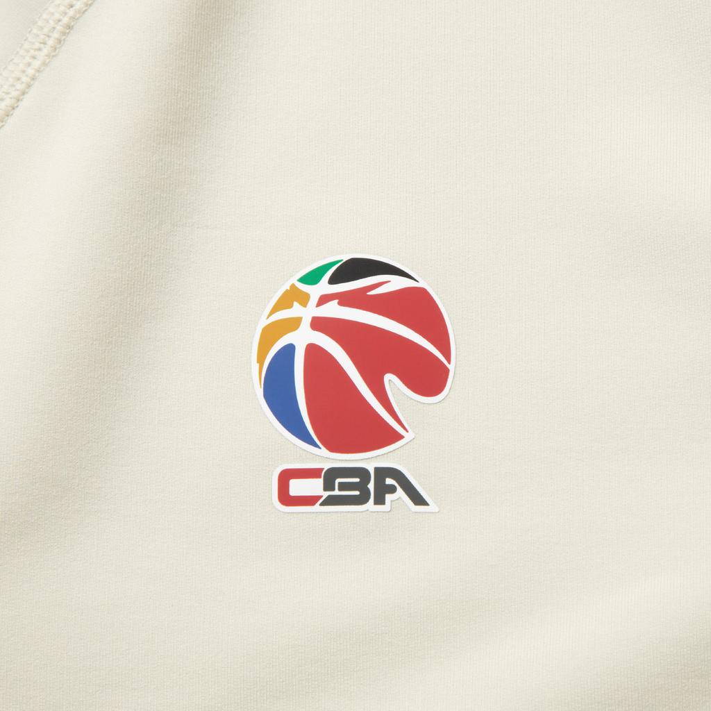 Li-Ning Professional Basketball Series Lock Temperature Warm Dry Stand Collar Logo Letter T-Shirt Men tops ATLW117-3