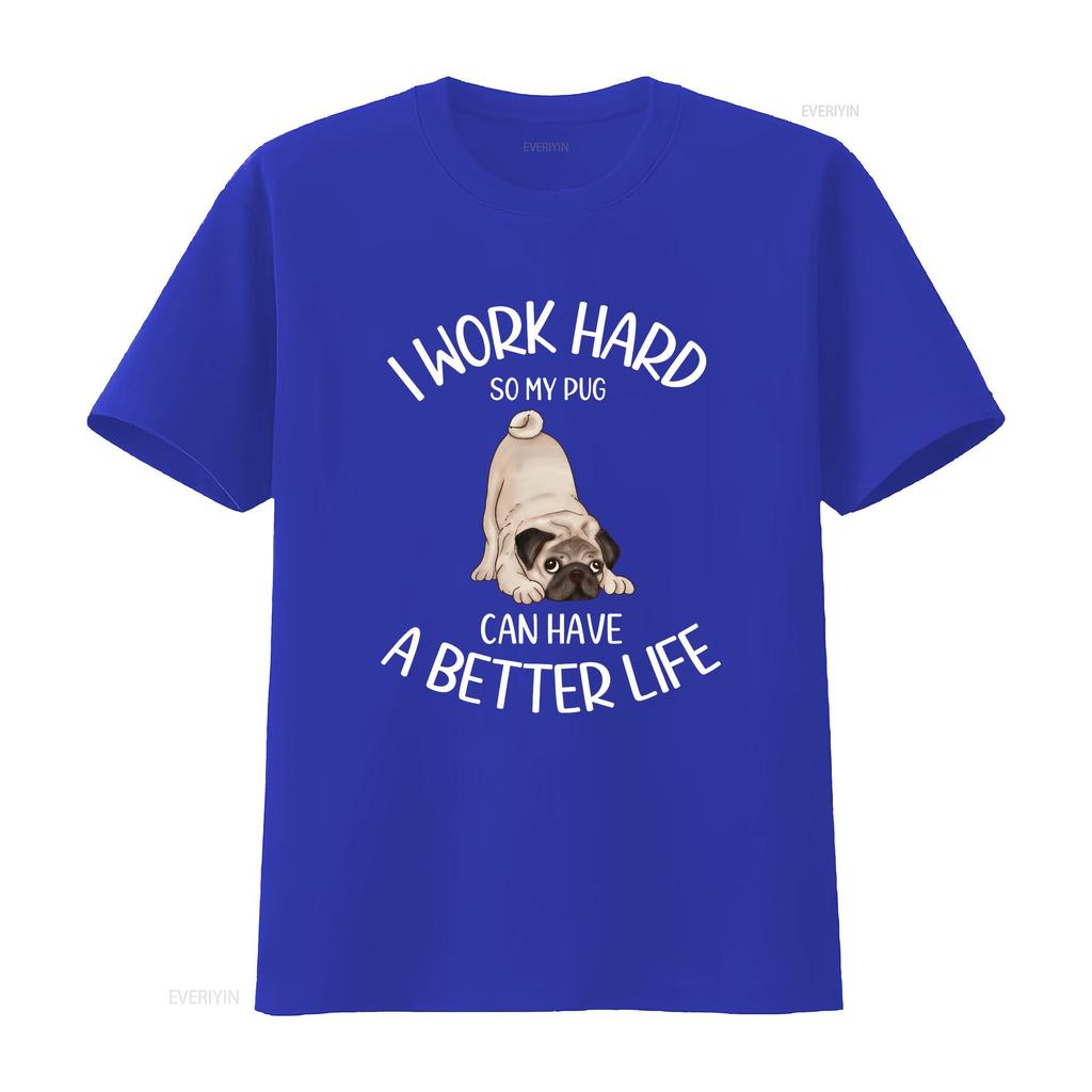 Pug T Shirt Funny Mom Owner GifT for Dog Lover vintage Washed Stylish fashion Versatile Breathable Comfortable designer clothes