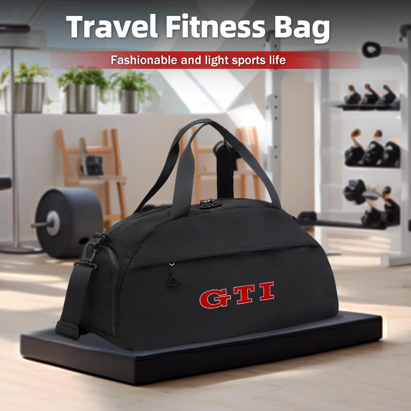 abcd1 Men Women Nylon Luggage Storage Bag Travel Gym Sport Pouches For Volkswagen VW GTI Passat Golf Tiguan Polo Scirocco Jetta T-ROC