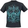 Marduk Black Metal Assault T-Shirt Black Metal Band Logo Print 100% Baumwolle Unisex Tee Gothic Rock Musik Shirt