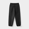 Men's Black Whale Casual Ankle-Cuff Pants
