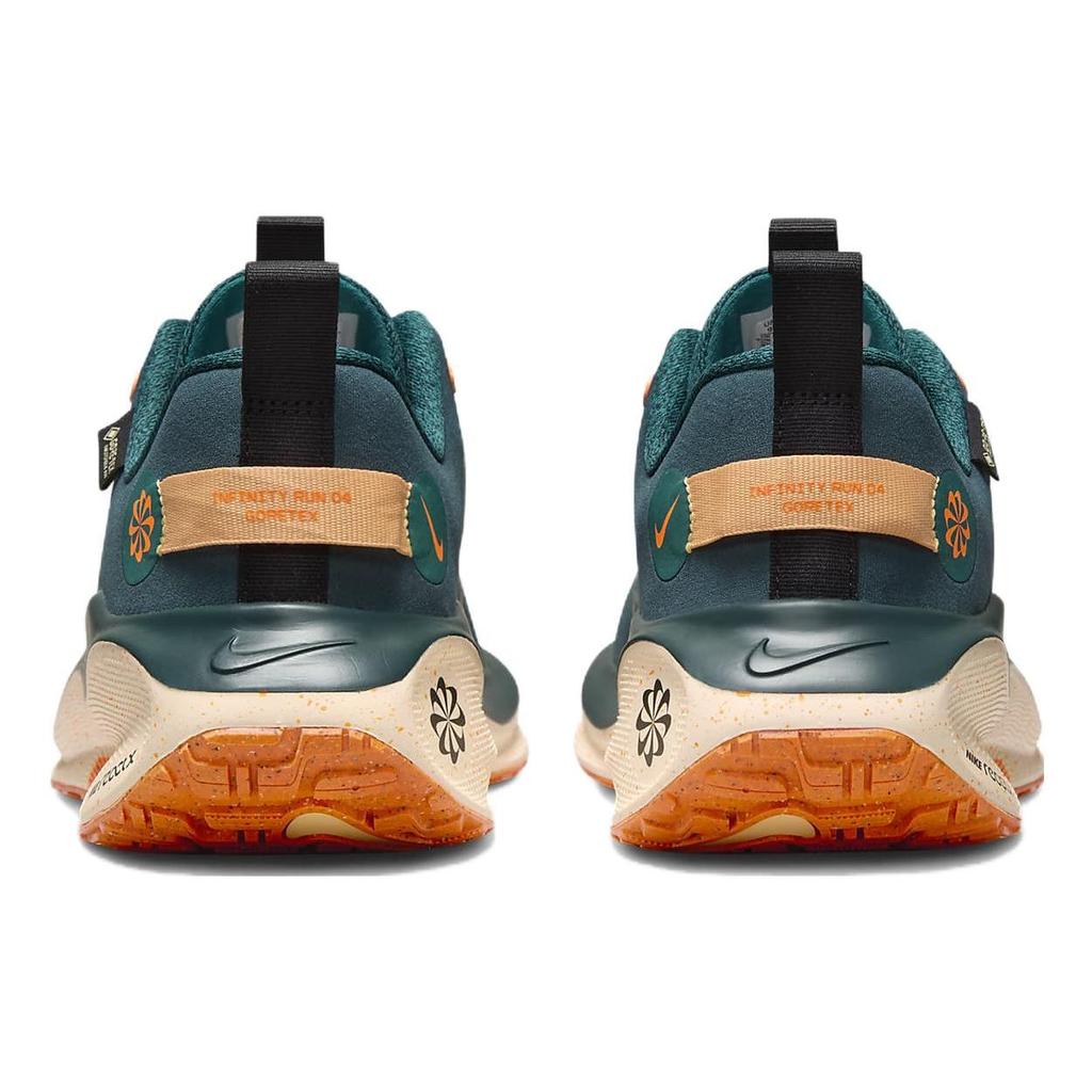 Nike ReactX Infinity Run 4 GORE-TEX Deep Jungle Total Orange Men Sneakers Green Geode-Teal Black FB2204-300