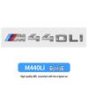 BMW Gray Car Emblem Stickers M330I M340I M550I M240I M530I Rear Modifications