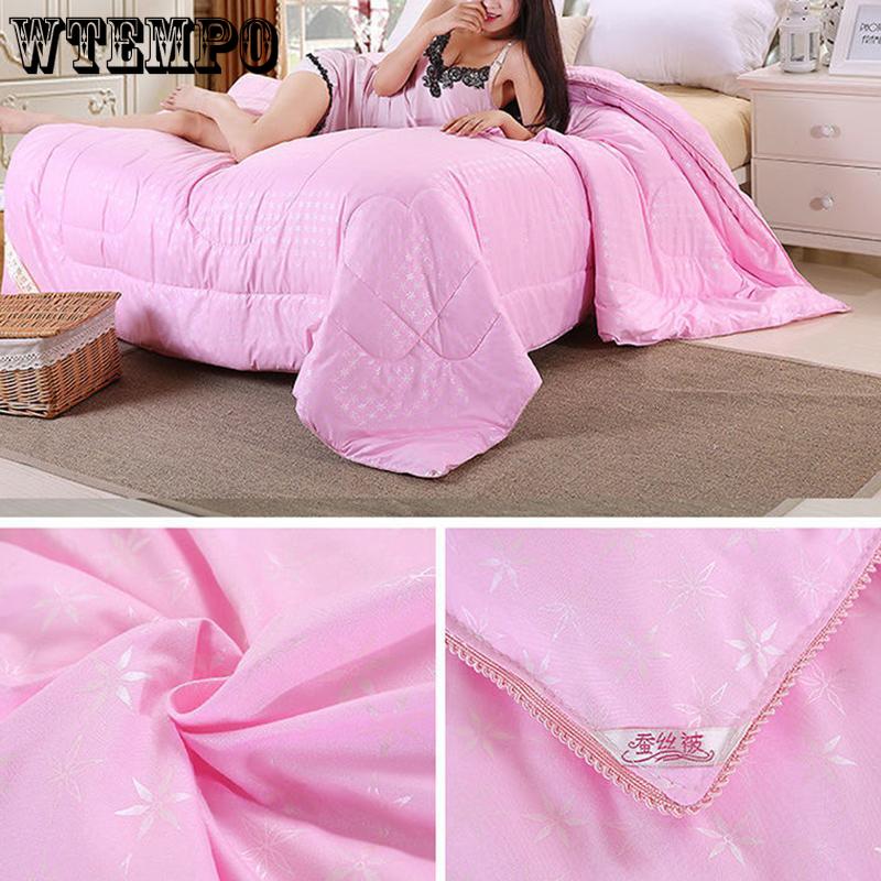 Mulberry Silk Cotton Quilt Winter Thickening Dormitory Single Warm Winter Quilt Core Double Air-conditioned Quilt