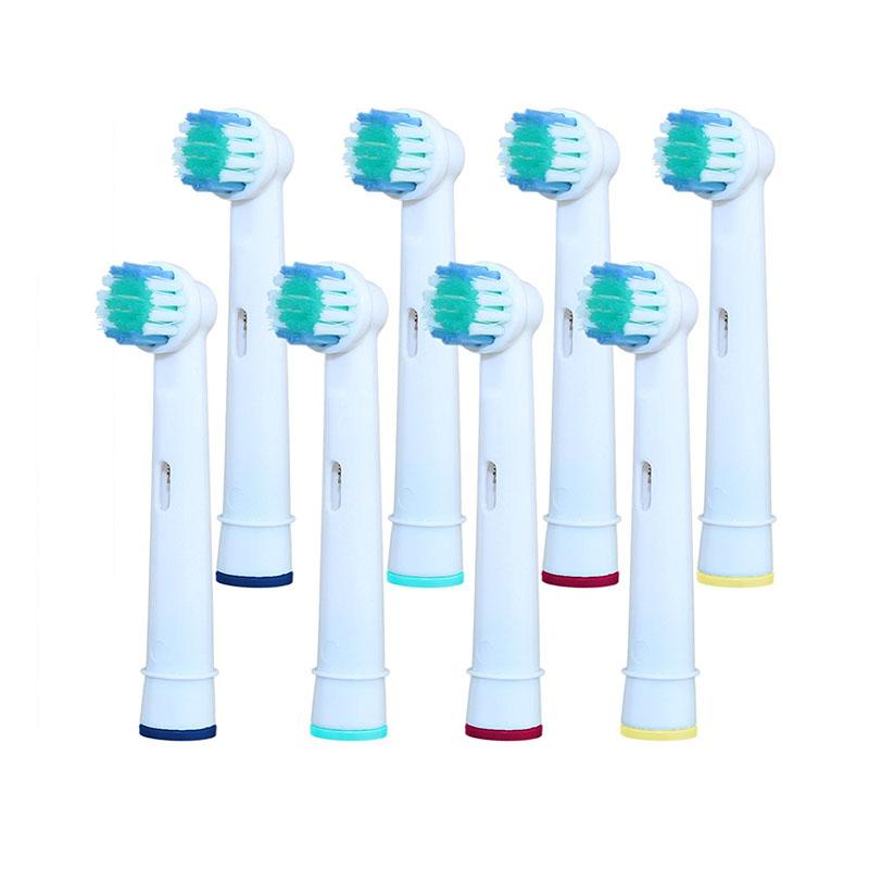 Factory Price Toothbrush Heads Oral B Replacement Cleansing Brush Replacement Sonic Heads 4pcs Toothbrush Heads Color box чёрный