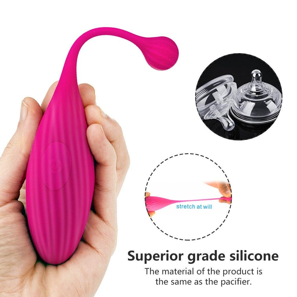Wireless Remote Control Dildo Vibrators Silicone G-spot Clitoris Female Massage Egg Clitoris Stimulator Vibrators Sex Toys for Women