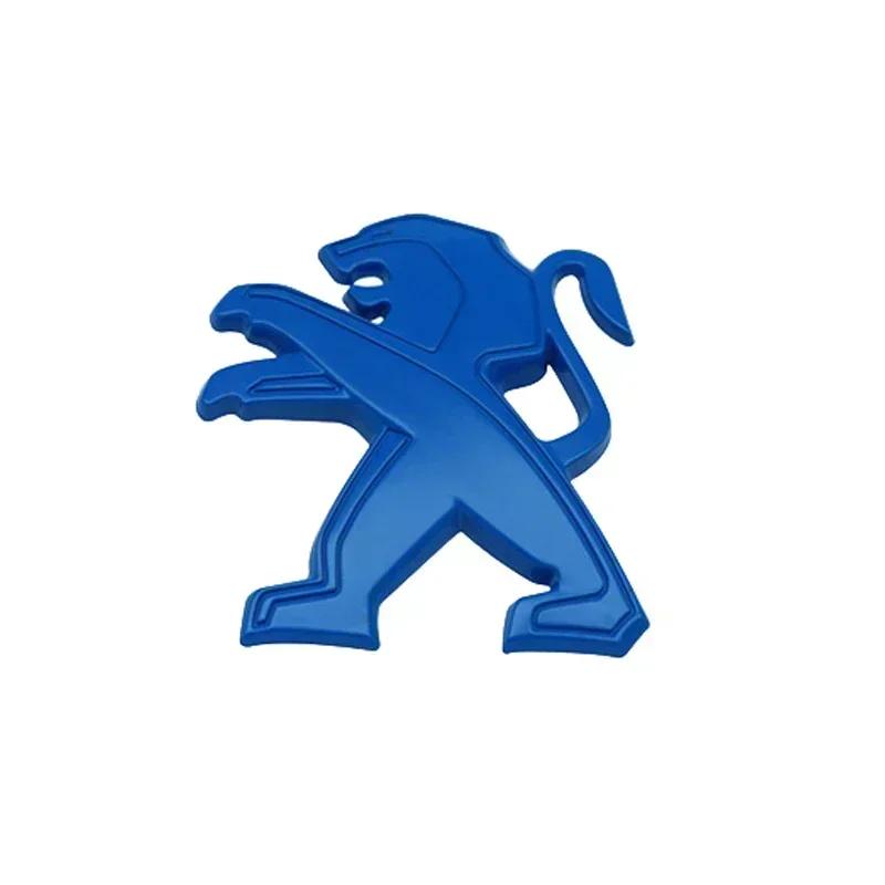 Bilklistremerke 2025 Varmt For Peugeot 308 307 207 407 408 206 406 507 508 2008 5008 3008 107 7.1x8.1cm Metalllegering Bil Bakluke Emblem