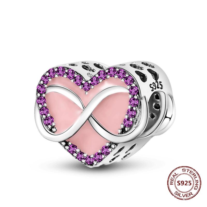 Copper Yellow Series Fashion Gold Sunflower Heart Charm Beads Fit Original Bracelet Party Diy Jewelry Gift