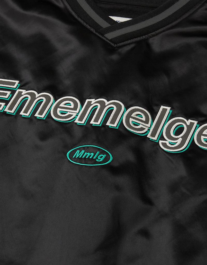 MMLG [Mmlg] Em Satin Sports Pullover (Black)