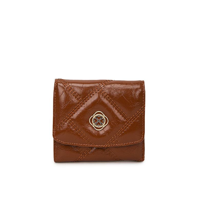 Ladies' Wallet Urban Simple and Fashionable Card Bag Women's Zipper Coin Purse