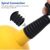 Heavy-Duty Manual Plunger with Thickened Suction Cup,Quick Drainage, Hand-Powered Unclog Tool for Sink & Toilet, Compact Design